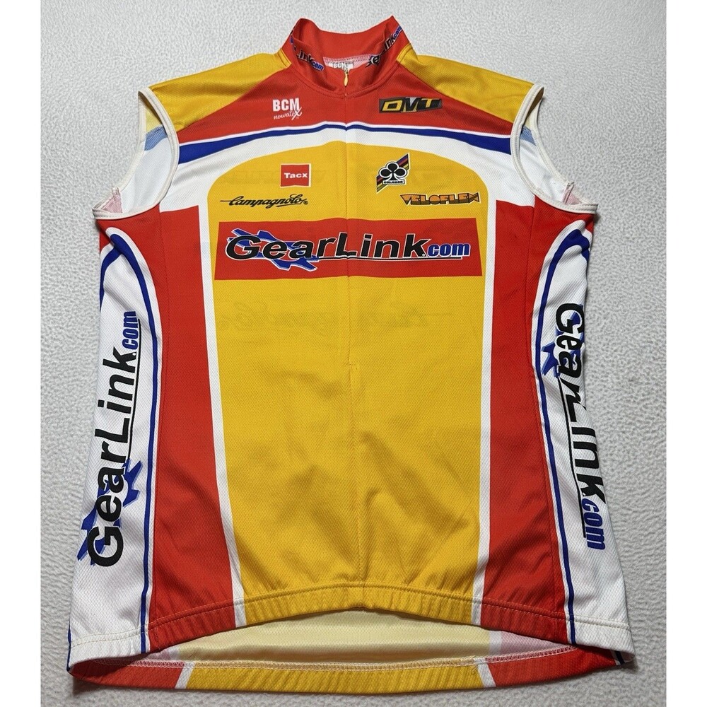 NowateX Size 6 GearLink Veloflex Cycling Biking Jersey Sleeveless Shirt *READ